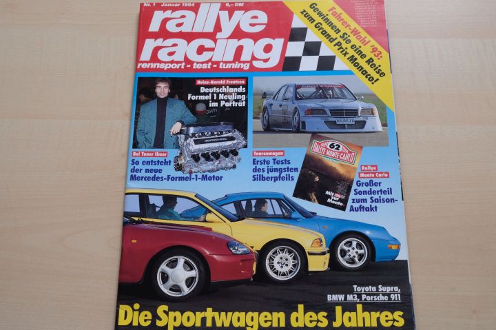 Deckblatt Rallye Racing (01/1994)